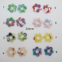 10 pcs fleurs acétate 20mm