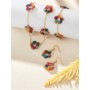 10 pcs fleurs acétate 20mm