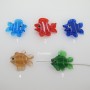 perles poisson en verre -10 pcs