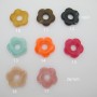 50 Pcs Perles Fleurs 26mm Acryliques