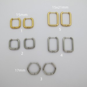 Brackets in 2mm stainless steel