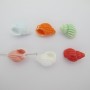 10 perles en Céramique coquillage 13x21mm