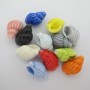 10 perles en Céramique coquillage 13x21mm
