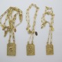 Stainless steel pendant necklace