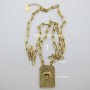 Stainless steel pendant necklace