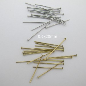 100 Stainless steel flat head nail 20mm