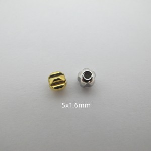 Perles Intercalaires En Acier Inoxydable