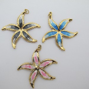 4 pcs Stainless Steel Starfish