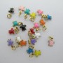 20pcs breloques tortue mini 5x6mmmm Acier Inoxydable