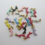 20pcs Coral charms 5x13mm Stainless steel
