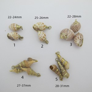 10 pcs seashell pendant