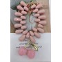 Pendentif cerises en acryliques