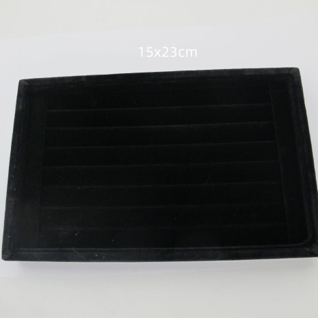 Velvet ring display stand 15x23cm