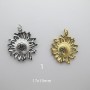 4 pcs Stainless steel petal flower