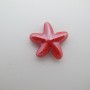 10 Ceramic starfish beads 19mm