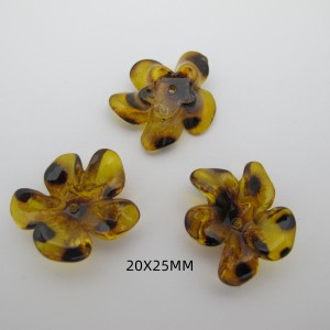 10 pcs fleurs acryliques