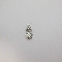 50 Metal charms pineapple 20x8mm