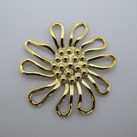2 pcs tournesol 45mm en acier inoxydable