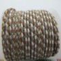 9 mètres Fil de nylon et coton tressé 2mm