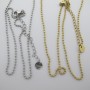 10pcs 1.60mm stainless steel ball chain necklace