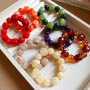 20 pcs Acrylic rounded cubes