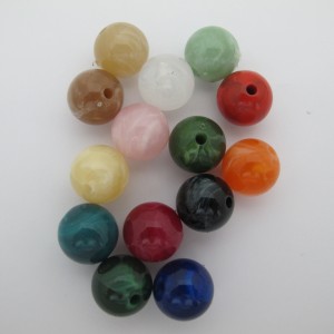 20 pcs 16mm acrylic balls