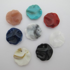 20 pcs 20mm acrylic chips