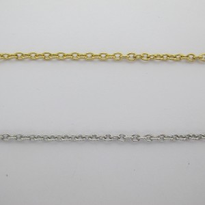 10 mts Chaîne 0.8x3x4mm en acier inoxydable