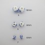 20 perles en Céramique