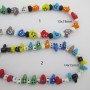 25 pcs perles en verre
