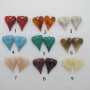 10 pcs coeur acryliques