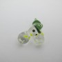 Breloques bonhomme de neige en verre -20 pcs