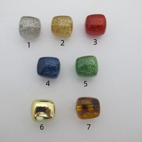 20 pcs Cube arrondi acryliques - Série 2 20 pcs Cube arrondi acryliques - Série 2