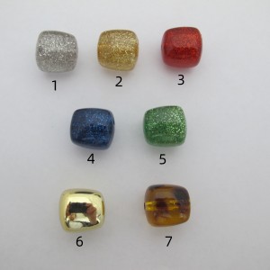 20 pcs Acrylic rounded cubes - Series 2
