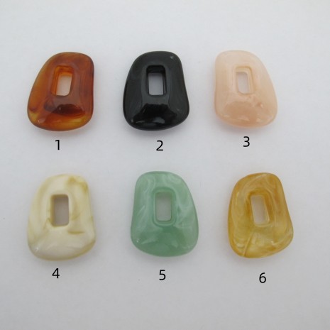 20 pcs carré acryliques 21x26mm 20 pcs carré acryliques 21x26mm