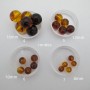 82gm Amber acrylic beads 82gm Amber acrylic beads