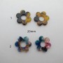 10 pcs acetate flowers 20mm - Series 2