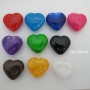 10 pcs Perles en acrylique coeurs 26x28 mm