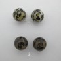 10 pcs Boules Léopard 16mm acryliques