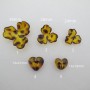 10 Acrylic Leopard Pieces