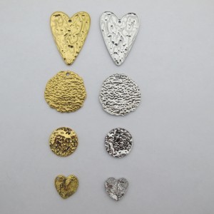 2 pcs Stainless steel pendant