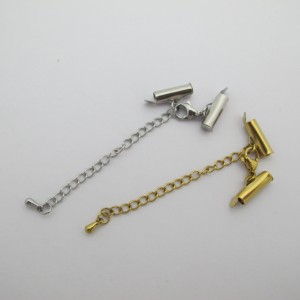 10 Fermoir pour Tissage 13 mm en acier inox