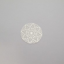 50 Round laser cut stamps 26mm