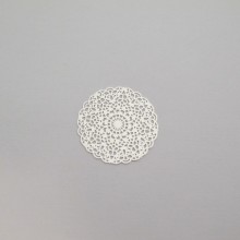 50 Round laser cut stamps 26mm