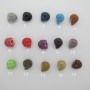 25 perles en Céramique TÊTE DE MORT 14mm