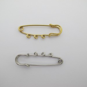 4 pcs Epingle à nourrice broche en acier inoxydable 304