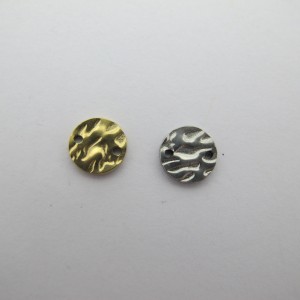 20 pcs Connecteur 2 trous 8 mm acier inoxydable