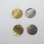 4 unit stainless steel stud earrings