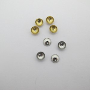 20 pcs coupelles 6mm en acier inox