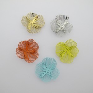 10 pcs Estampe 34mm laser cut en Acier Inoxydable